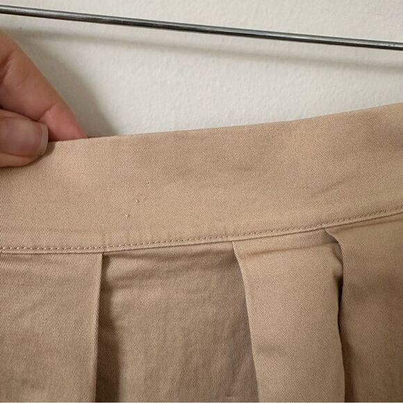 COS A-Line Midi Skirt with Buttons in Beige Size 2 - Picture 10 of 11